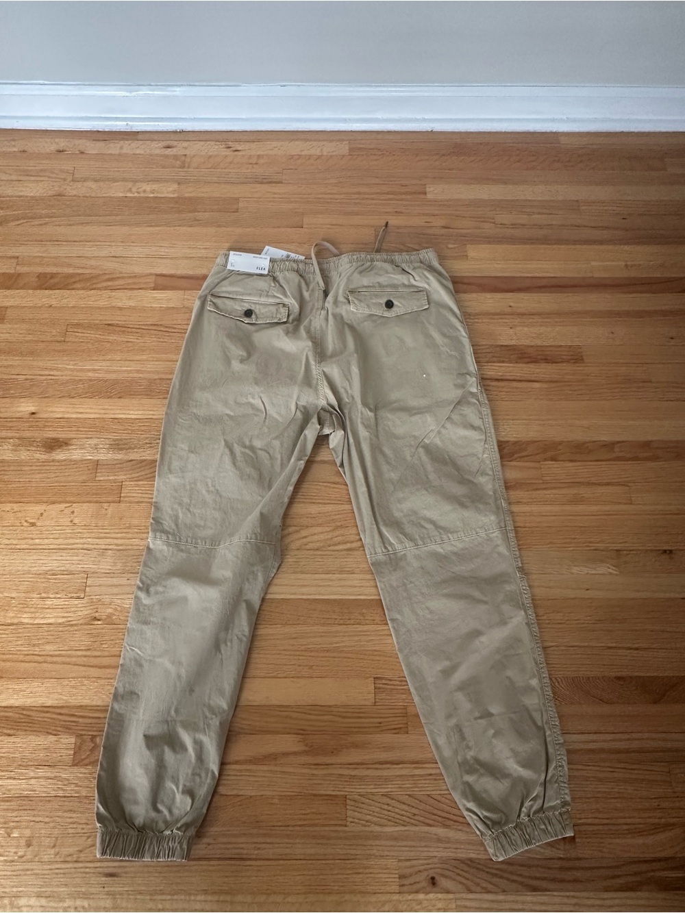 American Eagle Outfitters Beige Cargo Jogger Pants